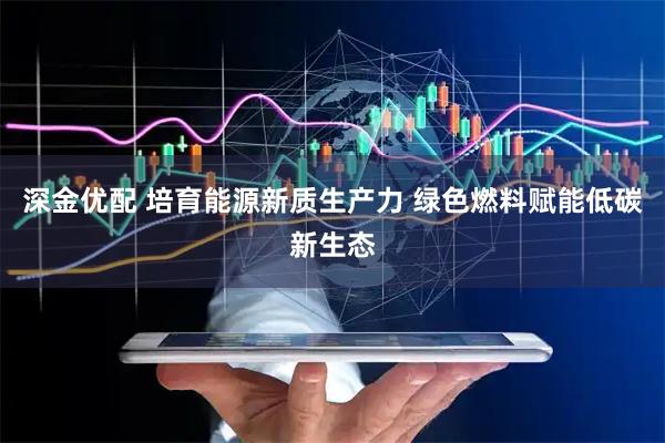 深金优配 培育能源新质生产力 绿色燃料赋能低碳新生态