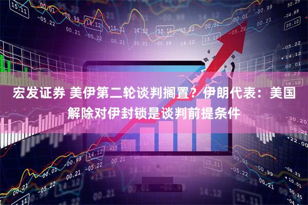 宏发证券 美伊第二轮谈判搁置?伊朗代表:美国解除对伊封锁是谈判前提条件